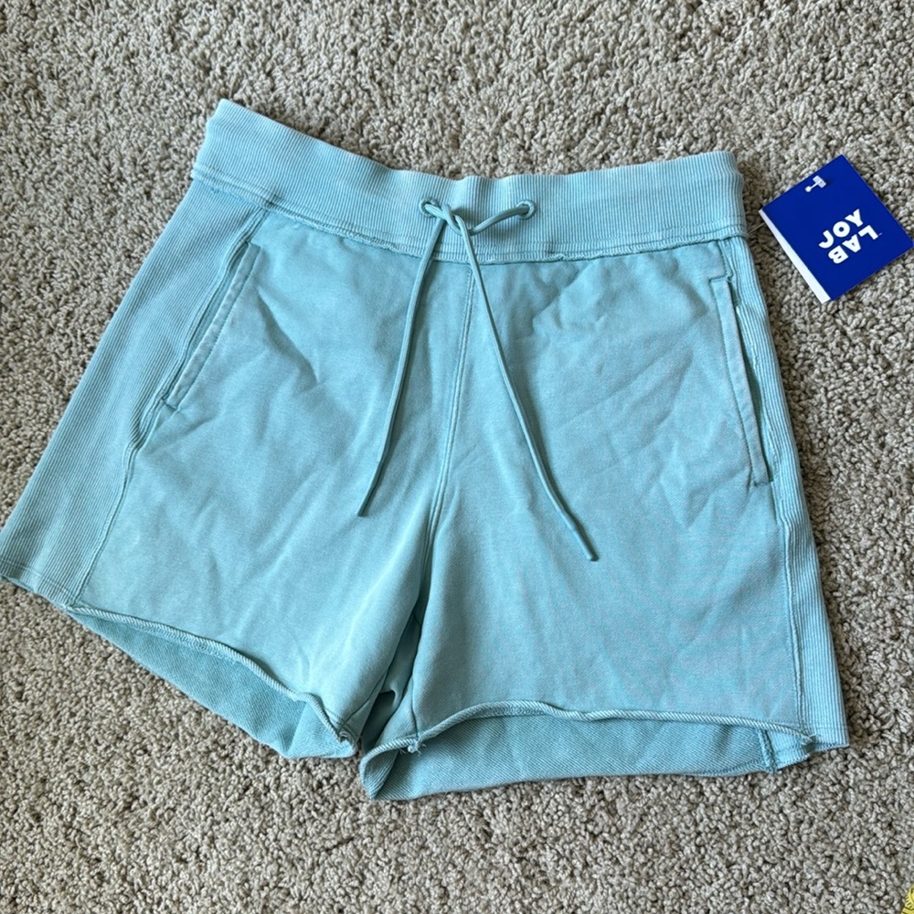 NWT XS Joy Lab Aqua Shorts
